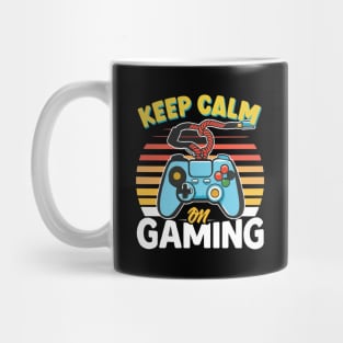 Keep Calm On Gaming T-shirt . Mug